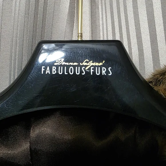 Fabulous Furs Faux Fur Coat in Rich Brown